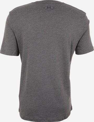 T-Shirt fonctionnel UNDER ARMOUR en gris : derrière