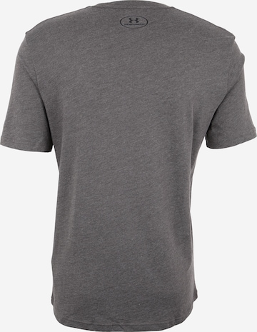 T-Shirt fonctionnel UNDER ARMOUR en gris : derrière