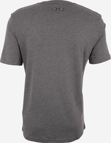 UNDER ARMOUR Funktionsshirt in Grau: zadná strana