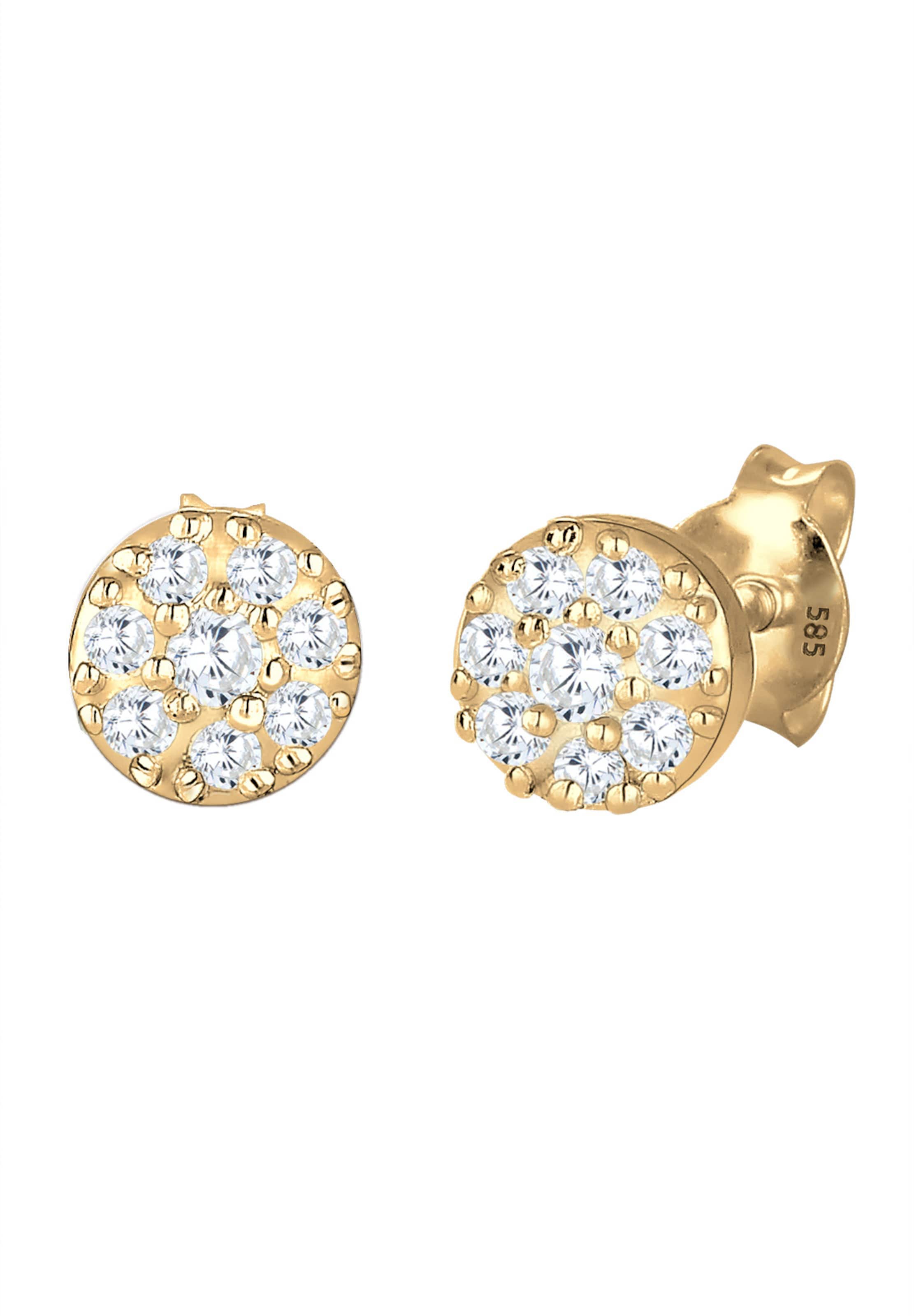 Boucles d'oreilles 'Kreis' ELLI PREMIUM en or