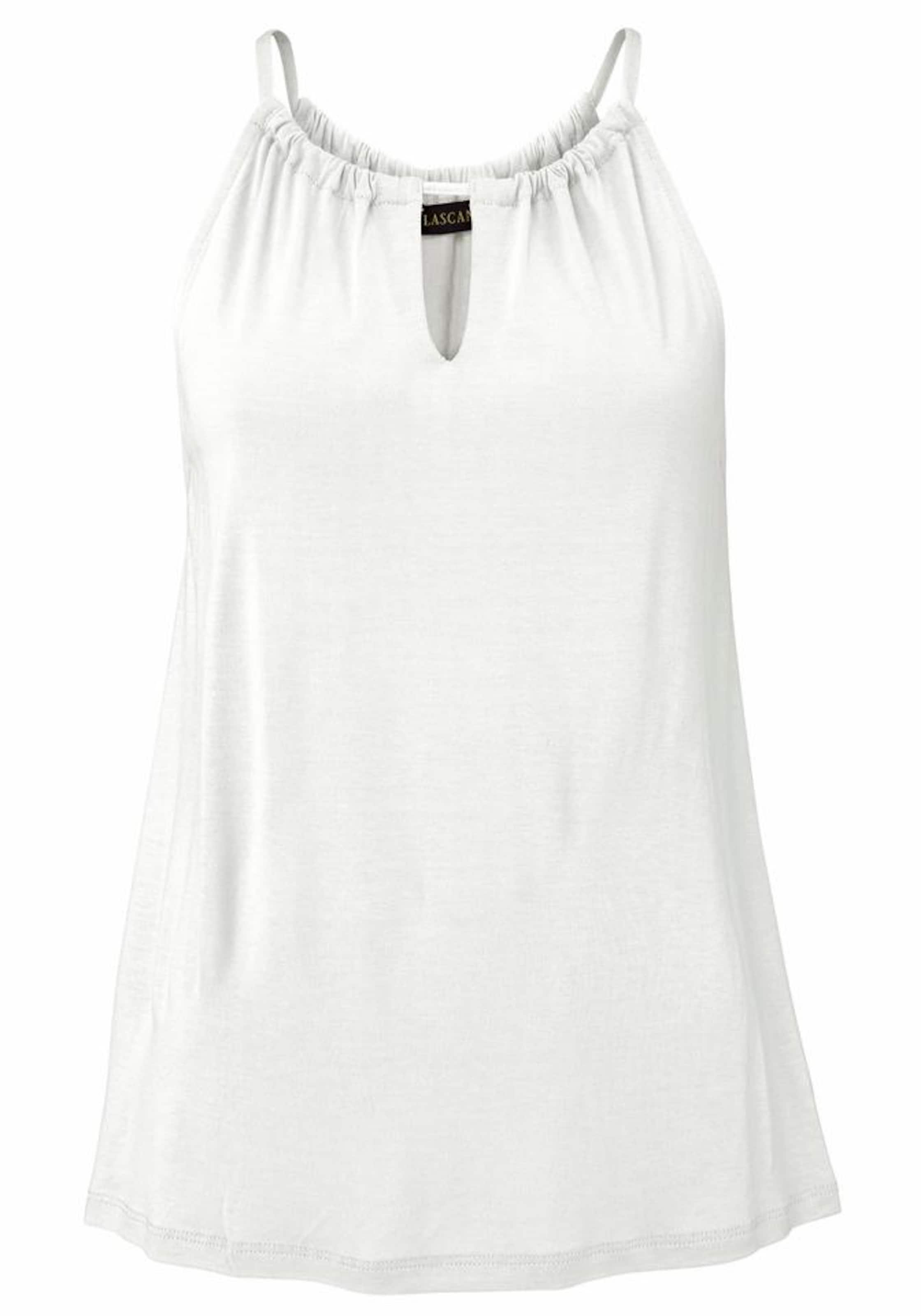 LASCANA Top w kolorze biały: przód