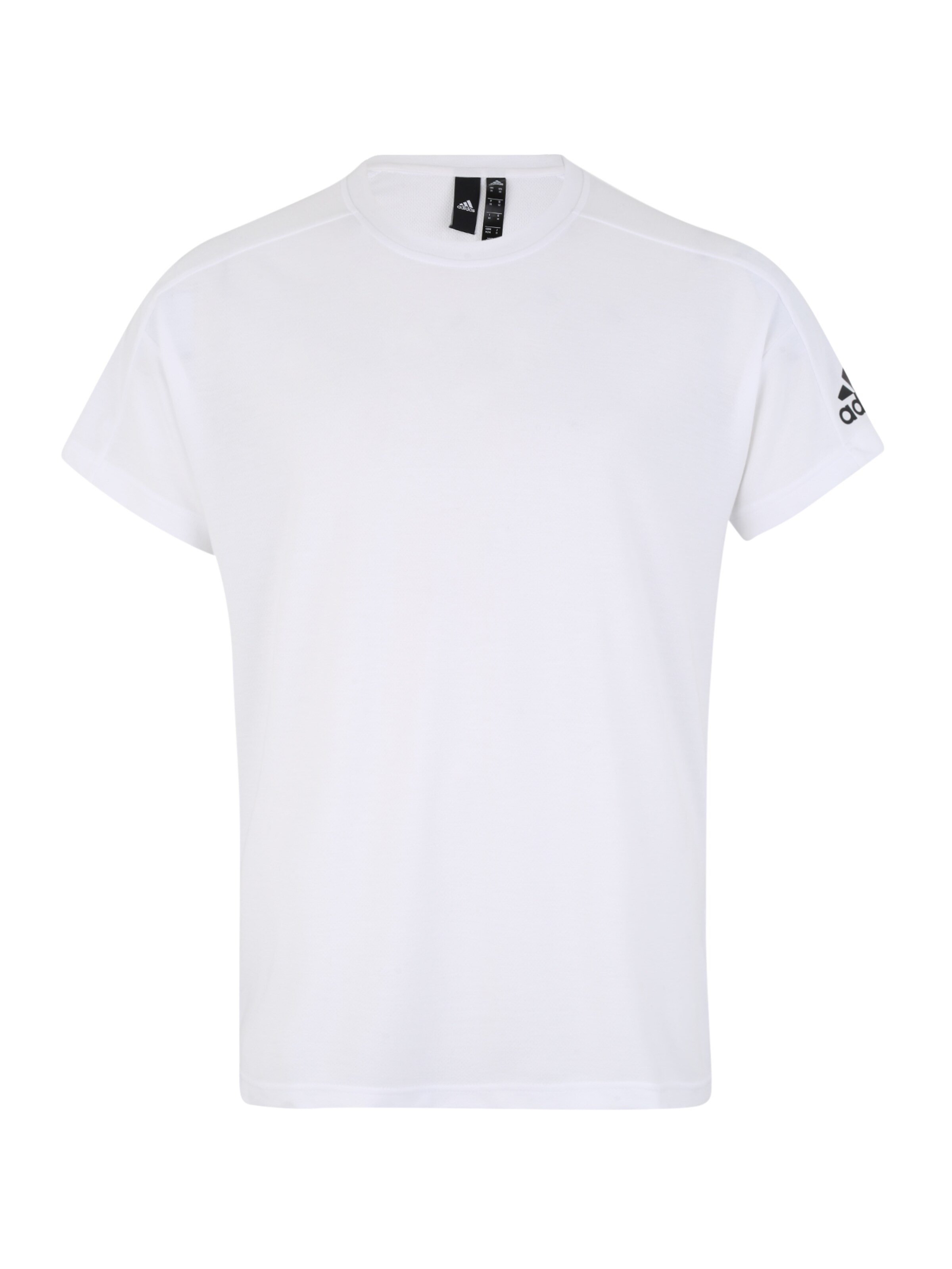 ADIDAS PERFORMANCE Shirt 'ID Stadium' in schwarz / weiß, Produktansicht