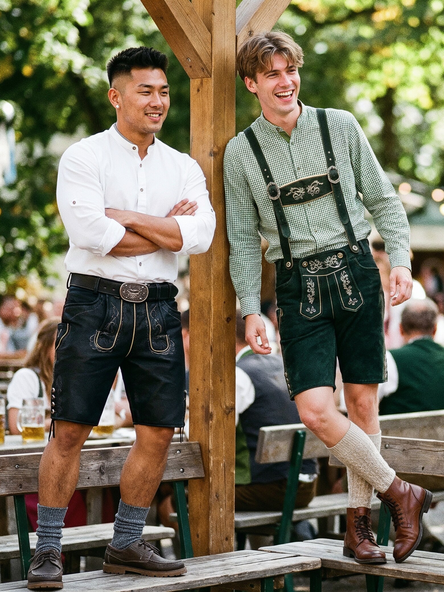 Vom Festzelt bis zur Afterparty Starke Schritte in Trachten-Schuhen