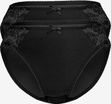 sassa Panty 'CLASSIC LACE' in Black: front