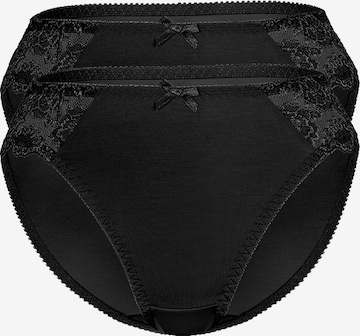 sassa Panty 'CLASSIC LACE' in Black: front