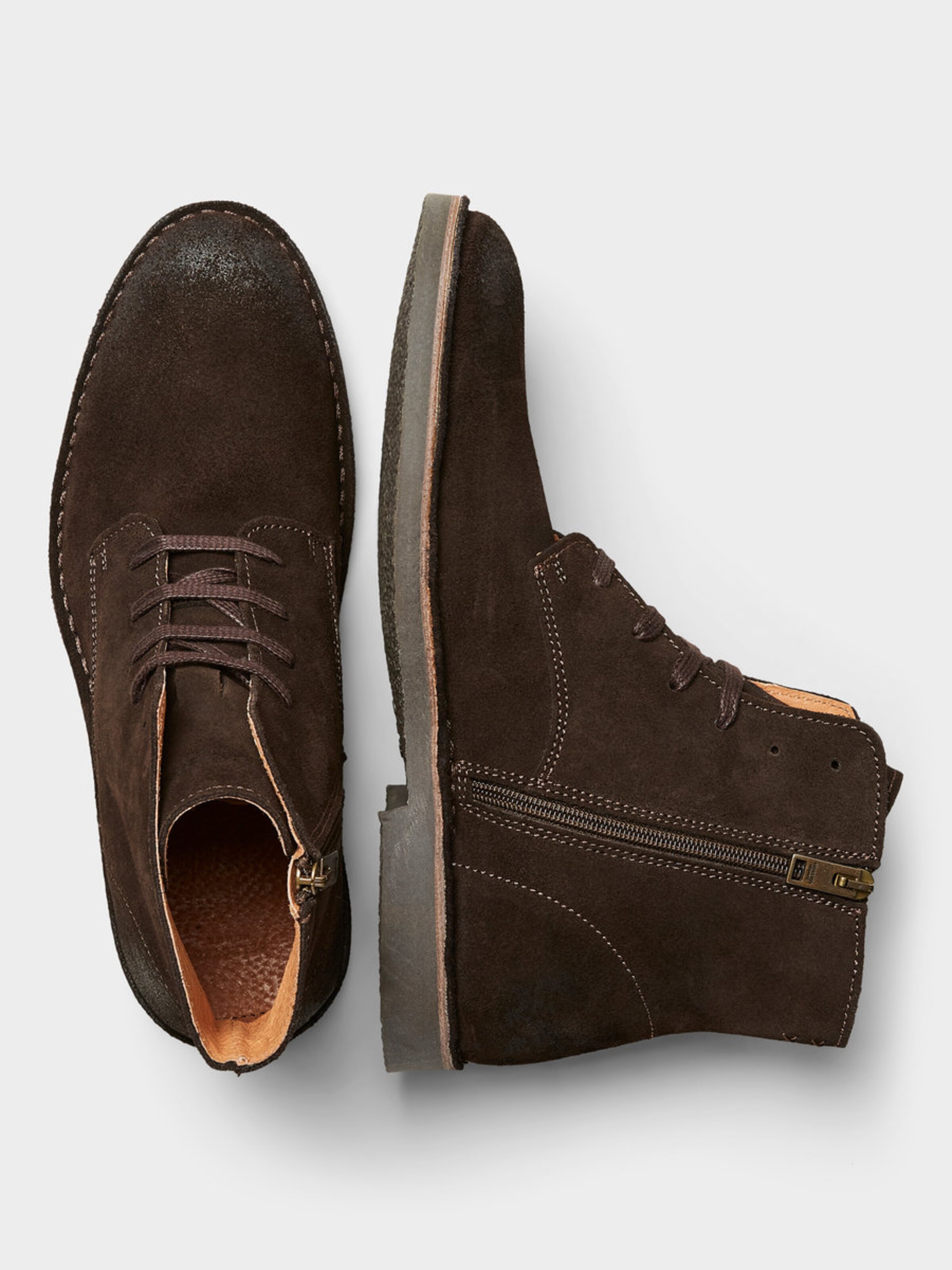SELECTED HOMME HOMME HOMME Stiefel Leder Lässig wild 20f432 SELECTED HOMME HOMME HOMME Stiefel Leder Lässig wild 20f432