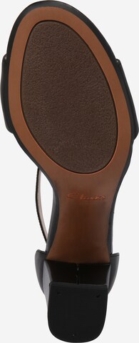 CLARKS Сандали с каишка 'Deva Mae' в черно