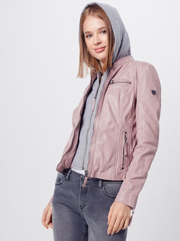 Gipsy Lederjacke 'Nola' in Pink: predná strana