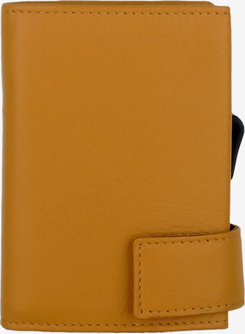 SecWal Wallet in Yellow: front