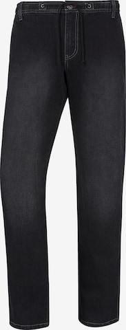 Jan Vanderstorm Loose fit Jeans 'Vertti' in Black: front