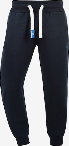 !Solid Tapered Broek 'Benn' in Blauw: voorkant