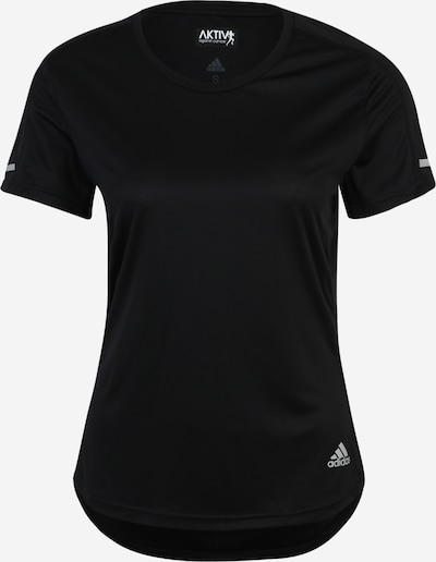 ADIDAS PERFORMANCE Toiminnallinen paita 'Run It' värissä musta / valkoinen, Tuotenäkymä
