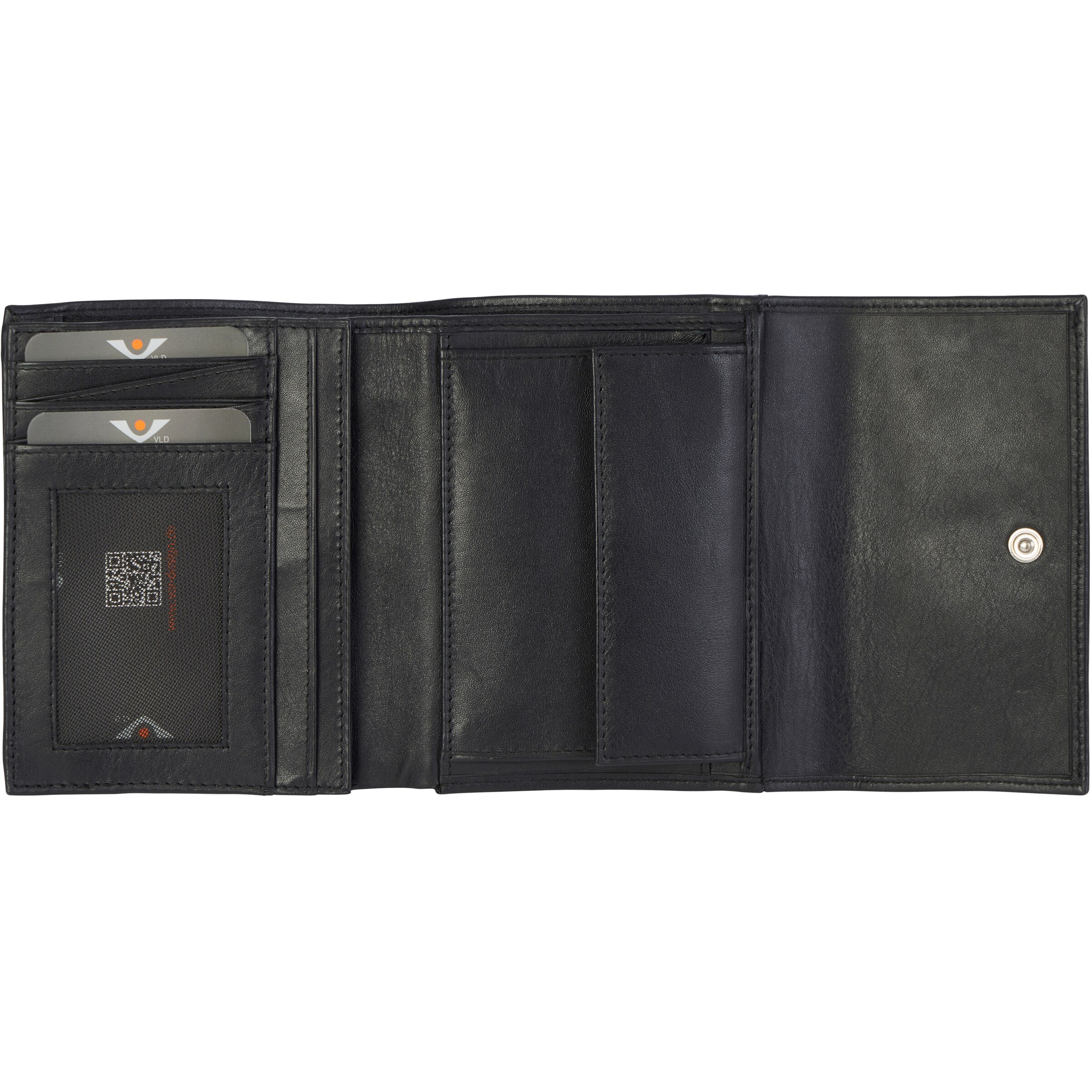 VOi Geldbörse 'Jodie' in Schwarz