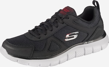 SKECHERS Sneakers 'Track - Scloric' in Black: front
