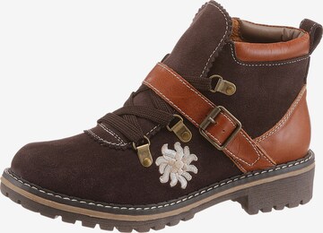 ANDREA CONTI Traditional Shoes in Brown: front