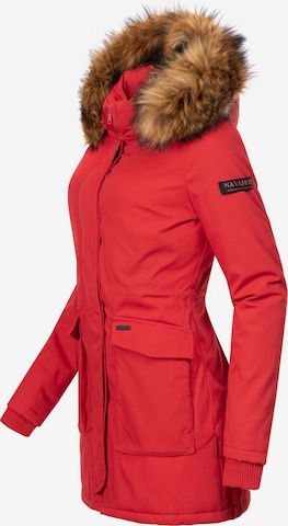 NAVAHOO Winter coat 'Schneeengel' in Red