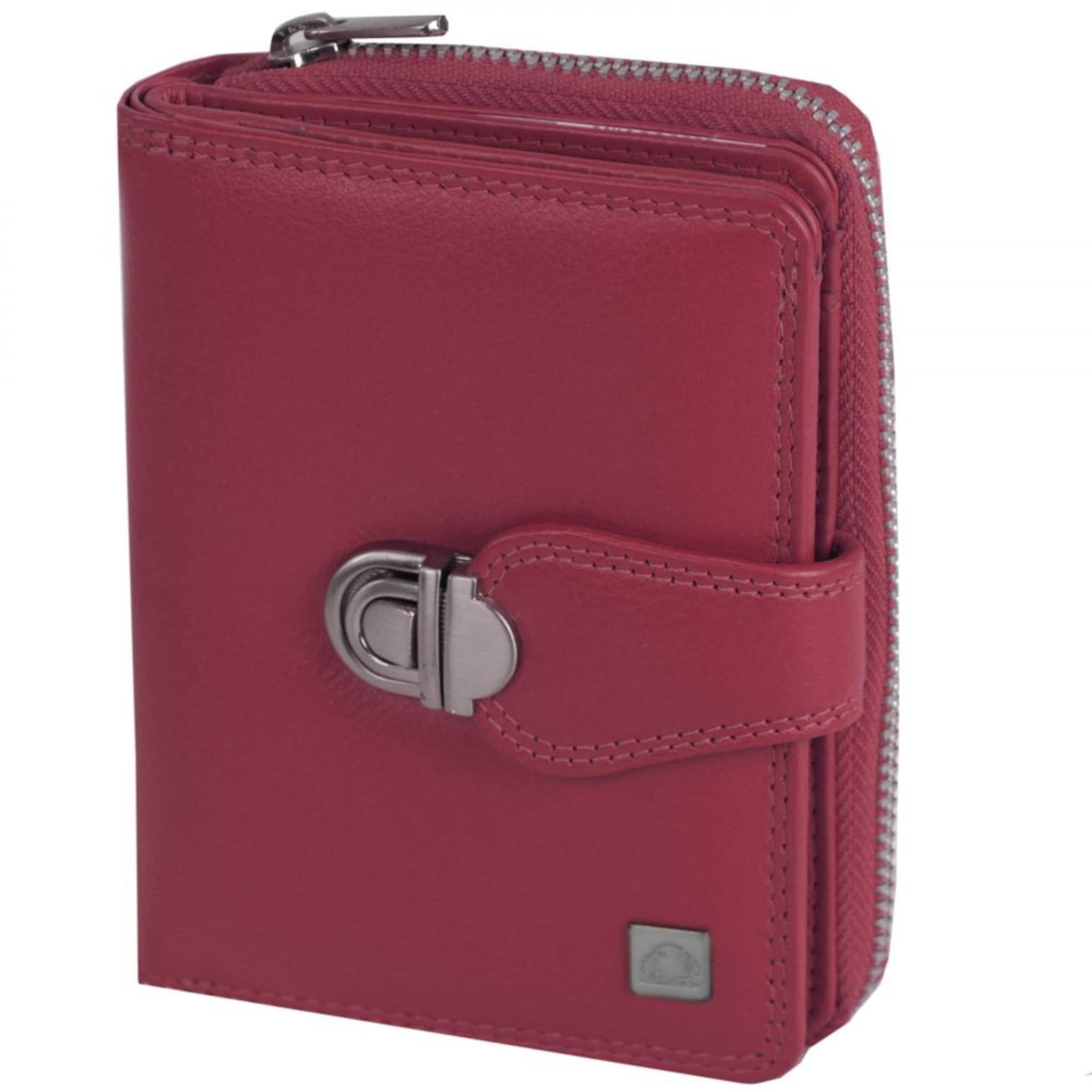 Porte-monnaies GREENBURRY en rouge : devant