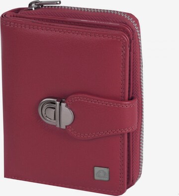 GREENBURRY Wallet in Red: front