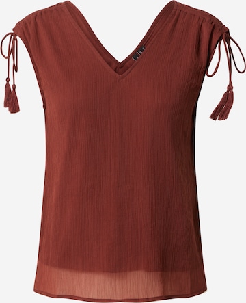 VERO MODA Top 'Penelope' in Brown: front