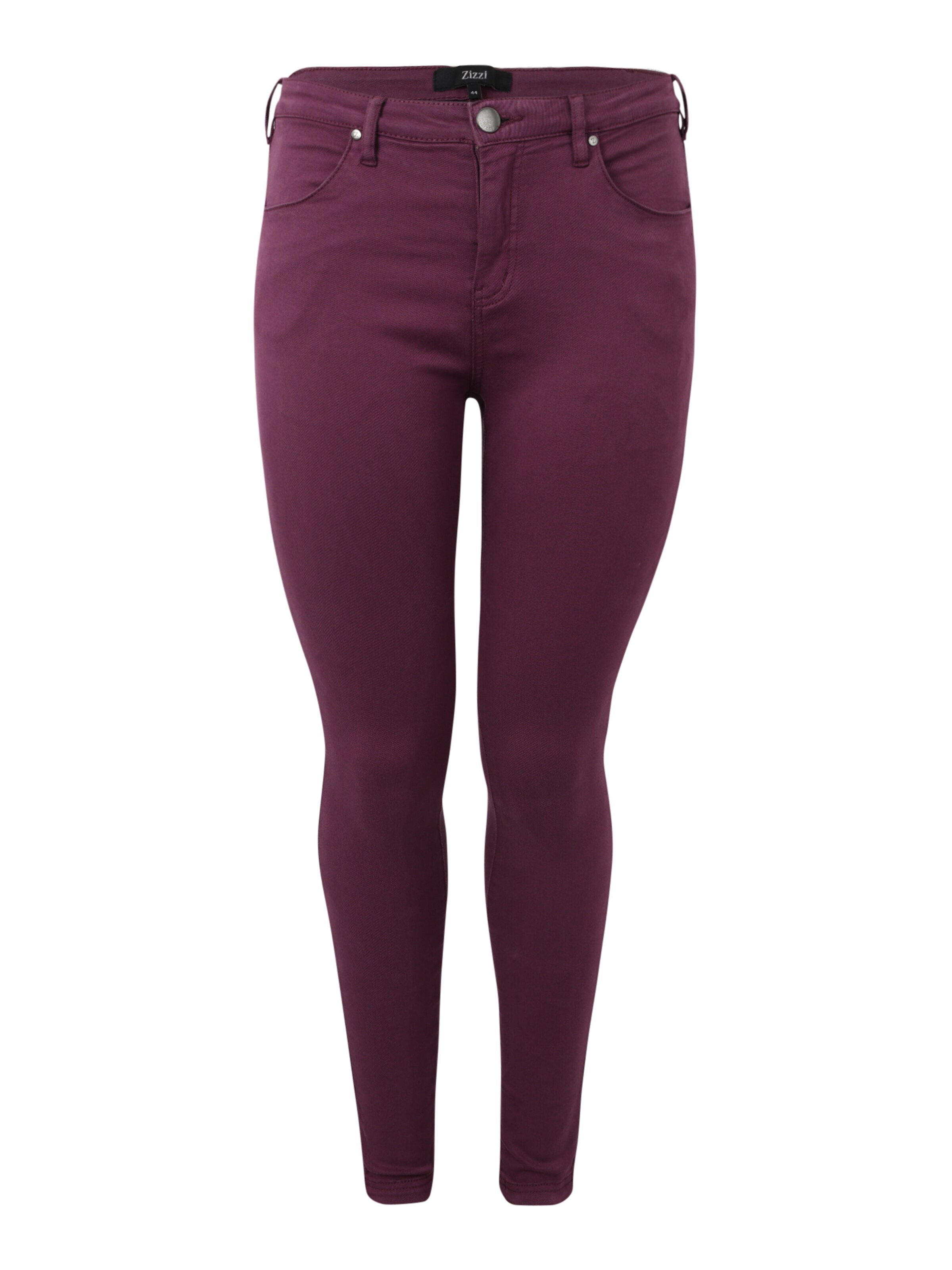 Zizzi - Jeans 'AMY' in de kleur Bessen