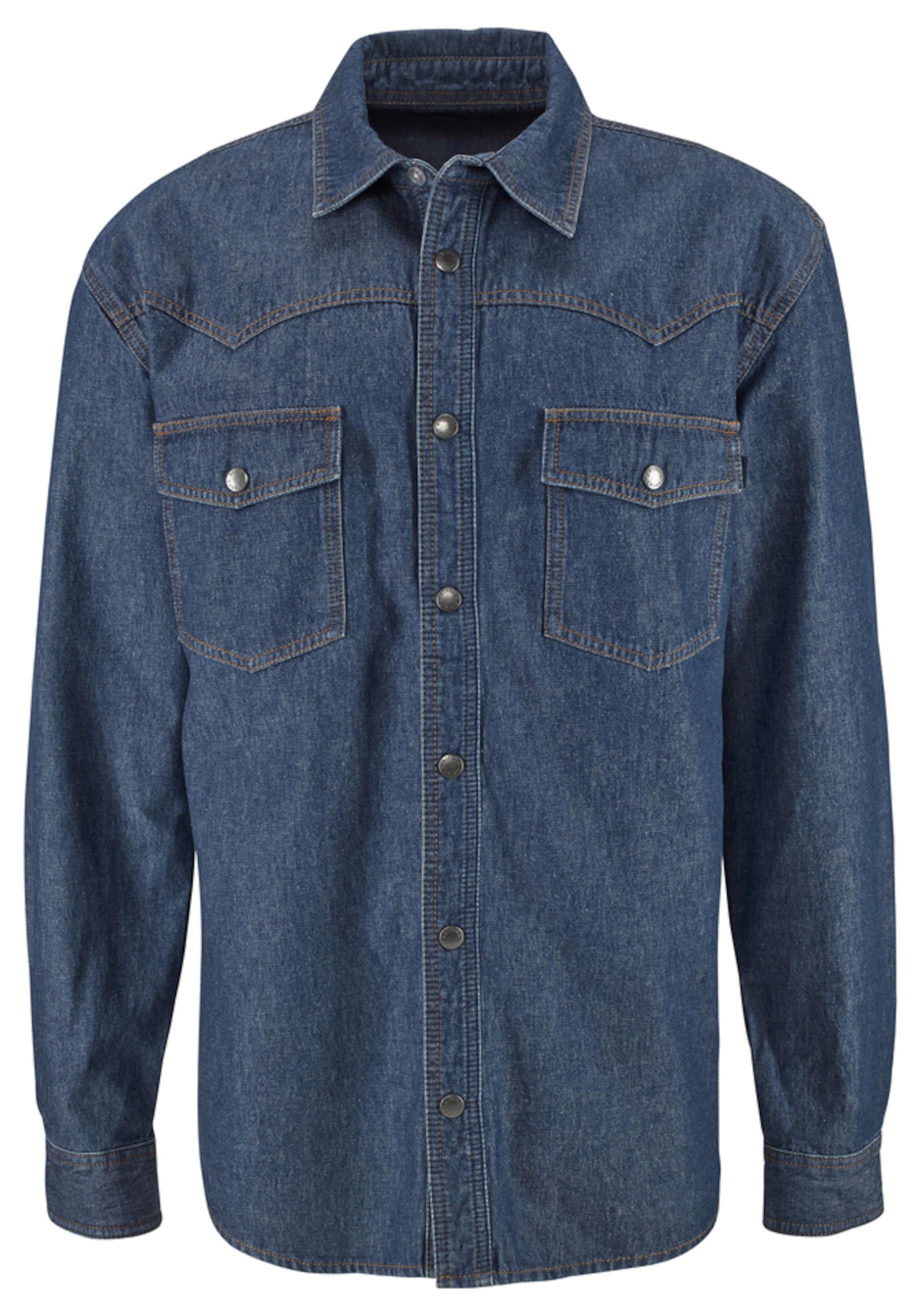 ARIZONA Comfort Fit Hemd in Blau: Vorderseite