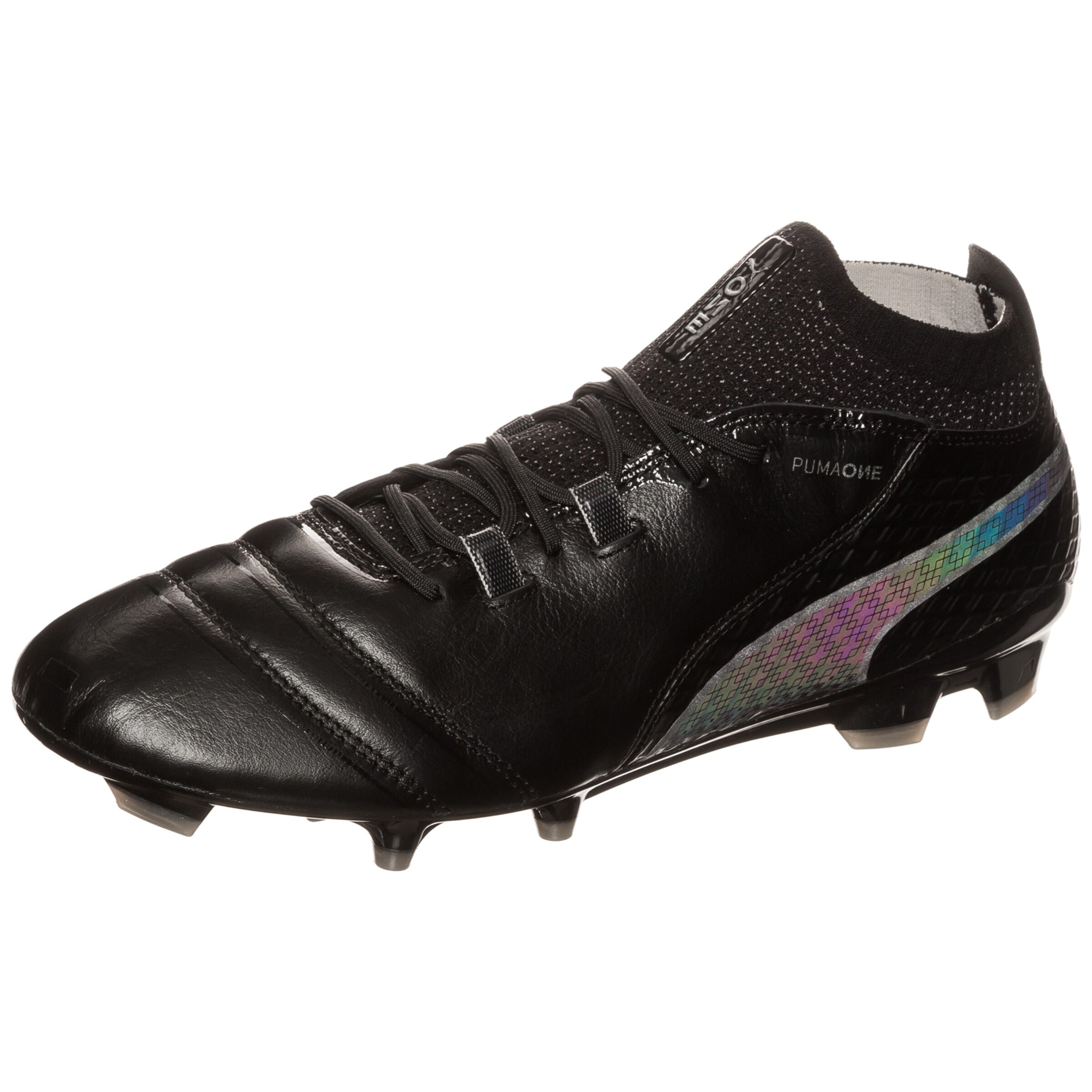 PUMA - Voetbalschoen 'ONE 17.1 FG' in de kleur Zwart