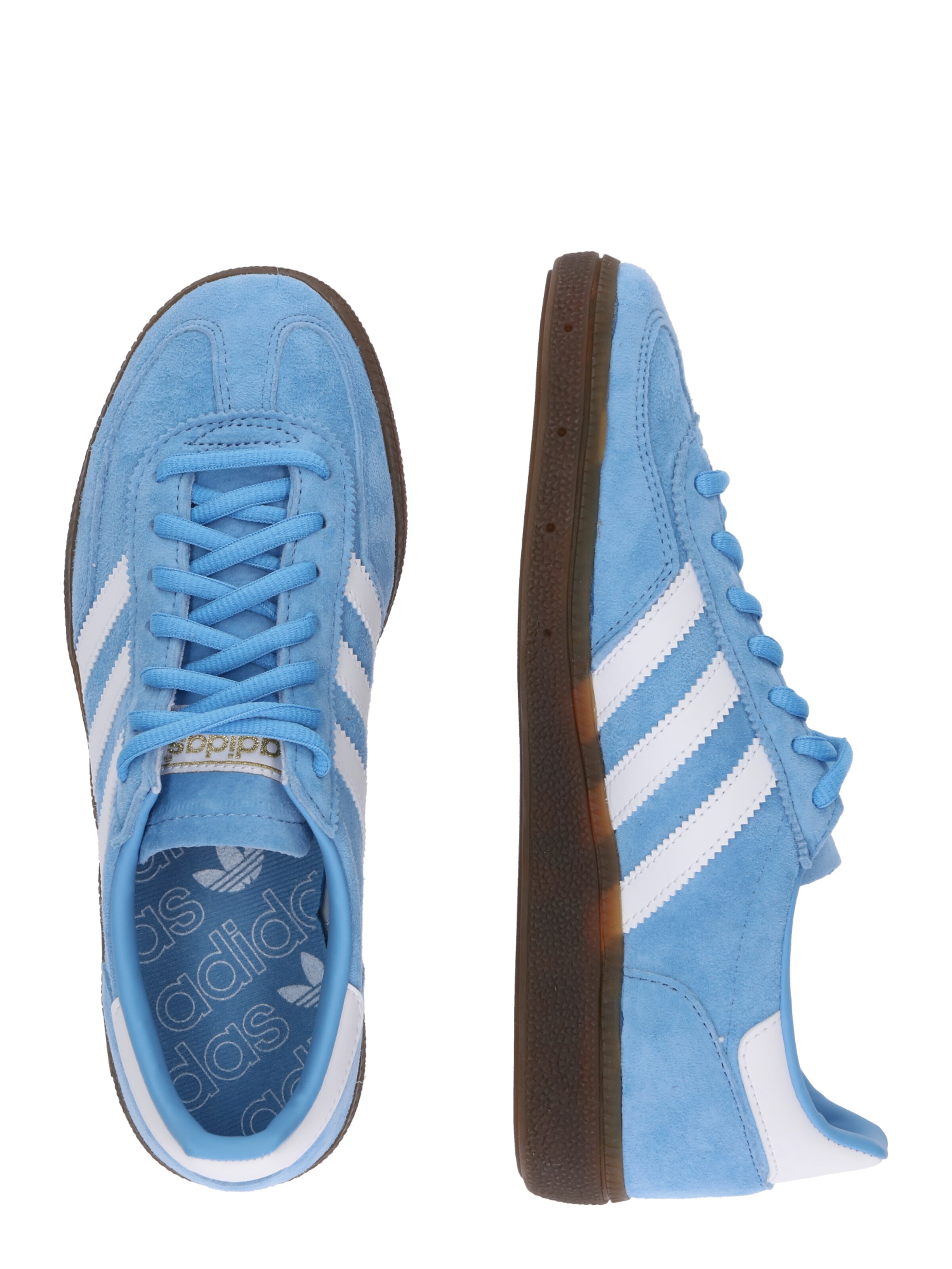 ADIDAS ORIGINALS Låg sneaker 'Handball Spezial' i blå: sida