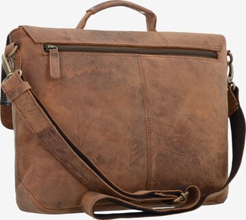 Harold's Document Bag 'Antik' in Brown