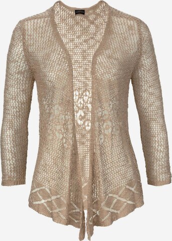 Cardigan s.Oliver en beige : devant