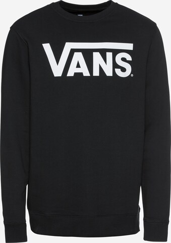 VANS Bluzka sportowa 'Classic Crew' w kolorze czarny: przód