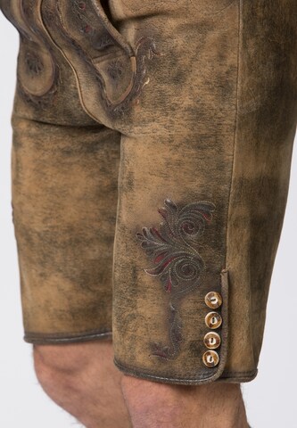 Regular Pantalon folklorique 'Felix' STOCKERPOINT en marron