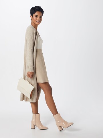 VILA Strickjacke 'Ril' in Beige