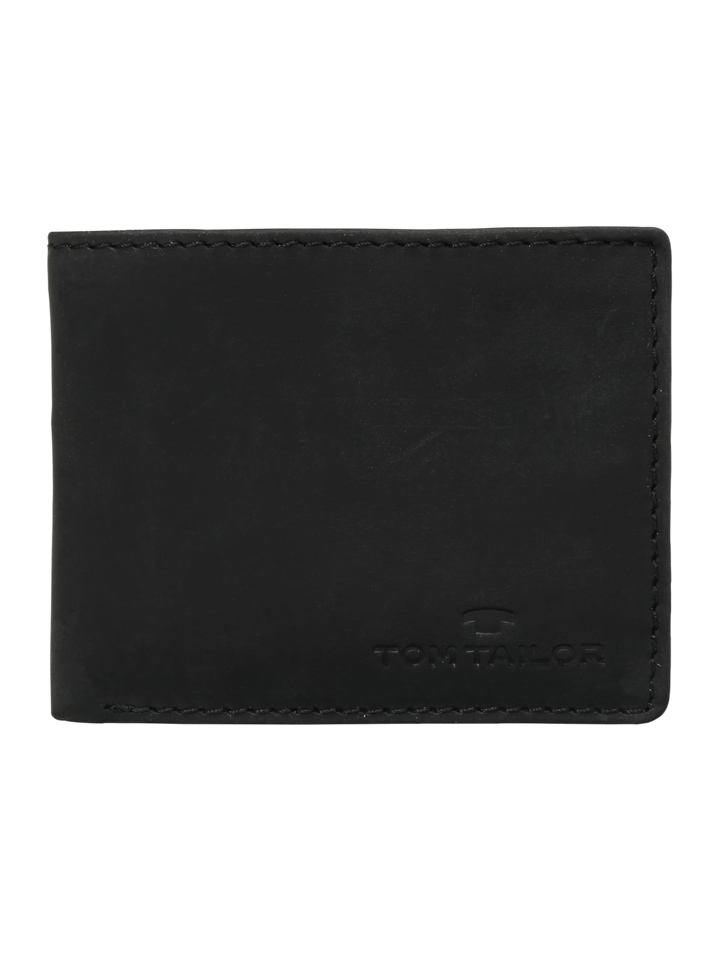 Porte-monnaies 'Ron' TOM TAILOR en noir : devant