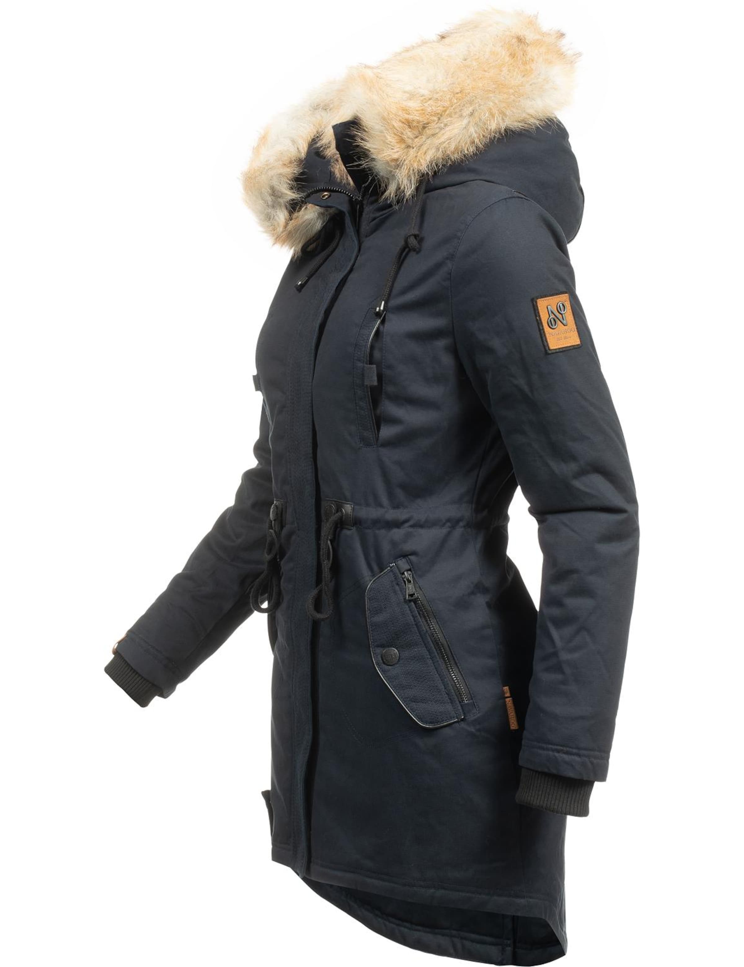 NAVAHOO Winter parka 'Bombii' in Blue