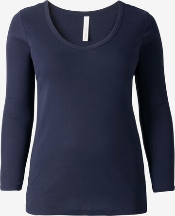 SHEEGO Shirt in Blauw: voorkant