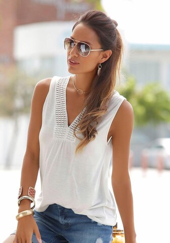 LASCANA Top in White