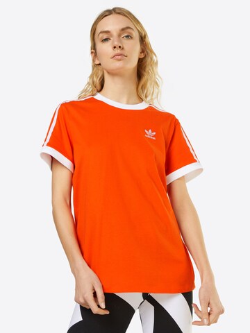 ADIDAS ORIGINALS Shirt in Rood: voorkant