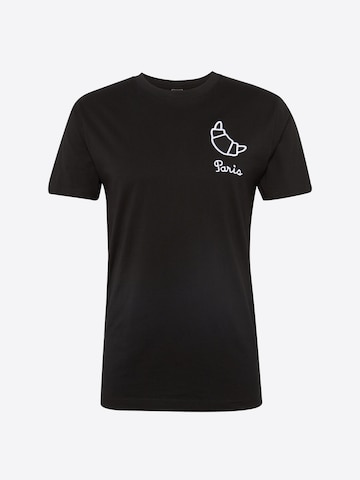 T-Shirt 'Paris' Mister Tee en noir : devant