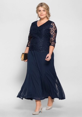 SHEEGO Evening Dress in Blue