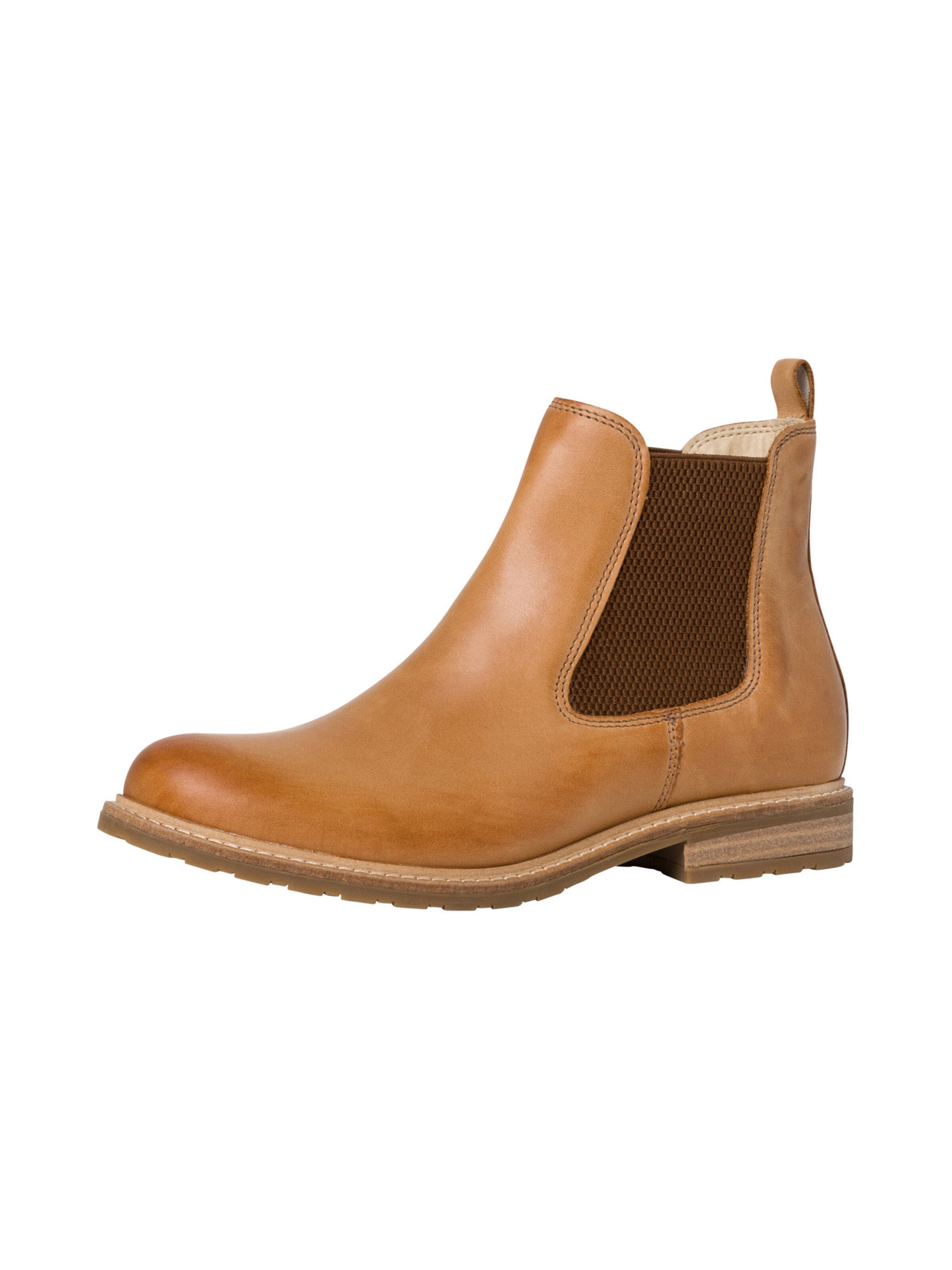 Tamaris Chelsea Boots in Brown: front