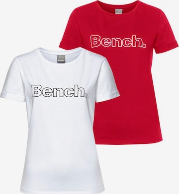 T-shirt BENCH en rouge : devant