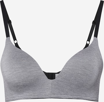 SLOGGI T-shirt Bra 'Wow Embrace' in Black: front