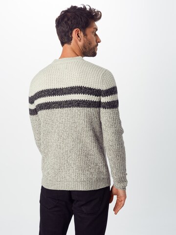 Only & Sons Pullover in Grau: zadná strana