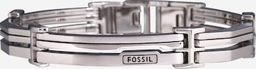 Bracelet FOSSIL en argent : devant