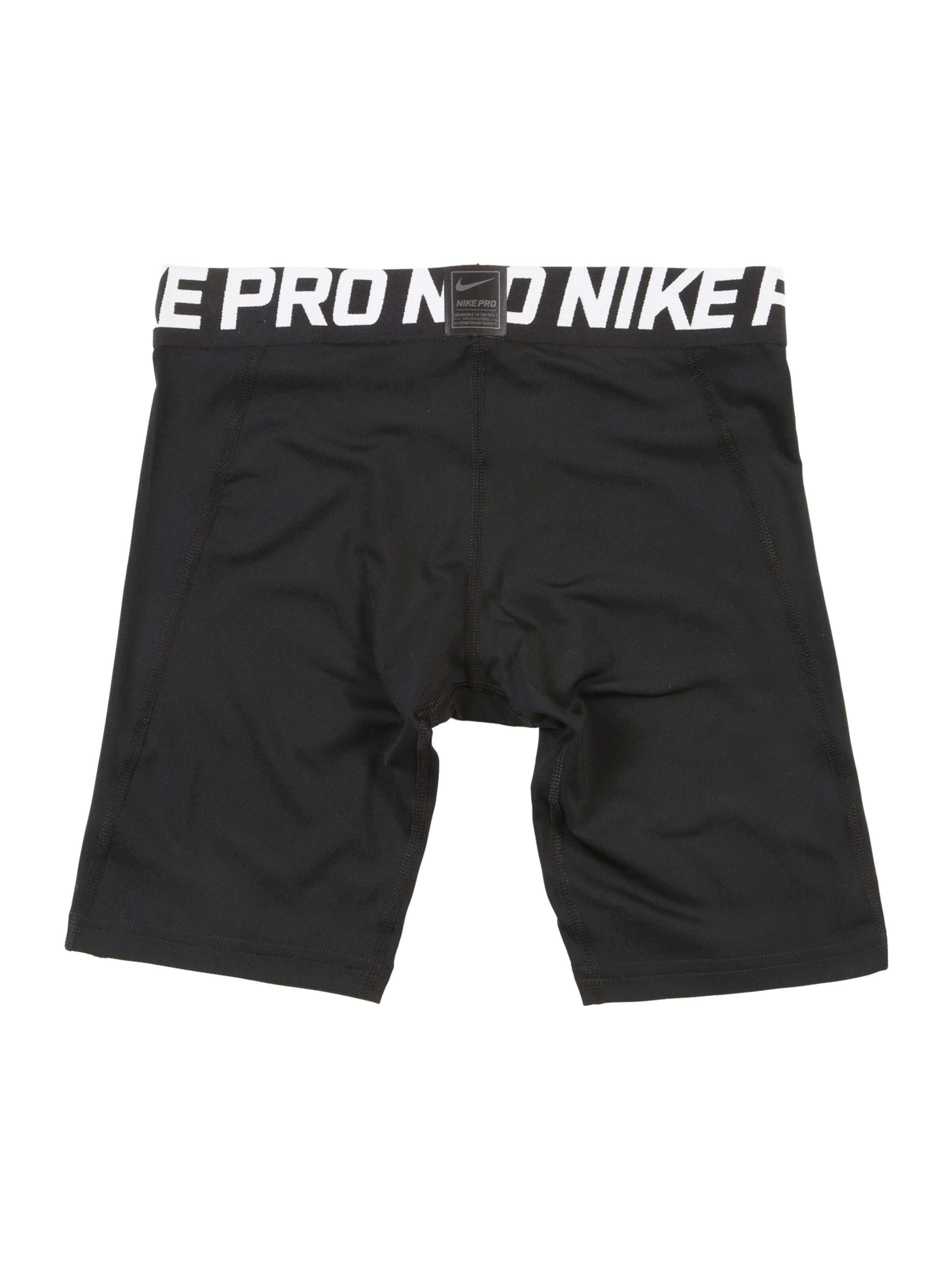 NIKE Skinny Športne hlače | črna barva: zadnja stran