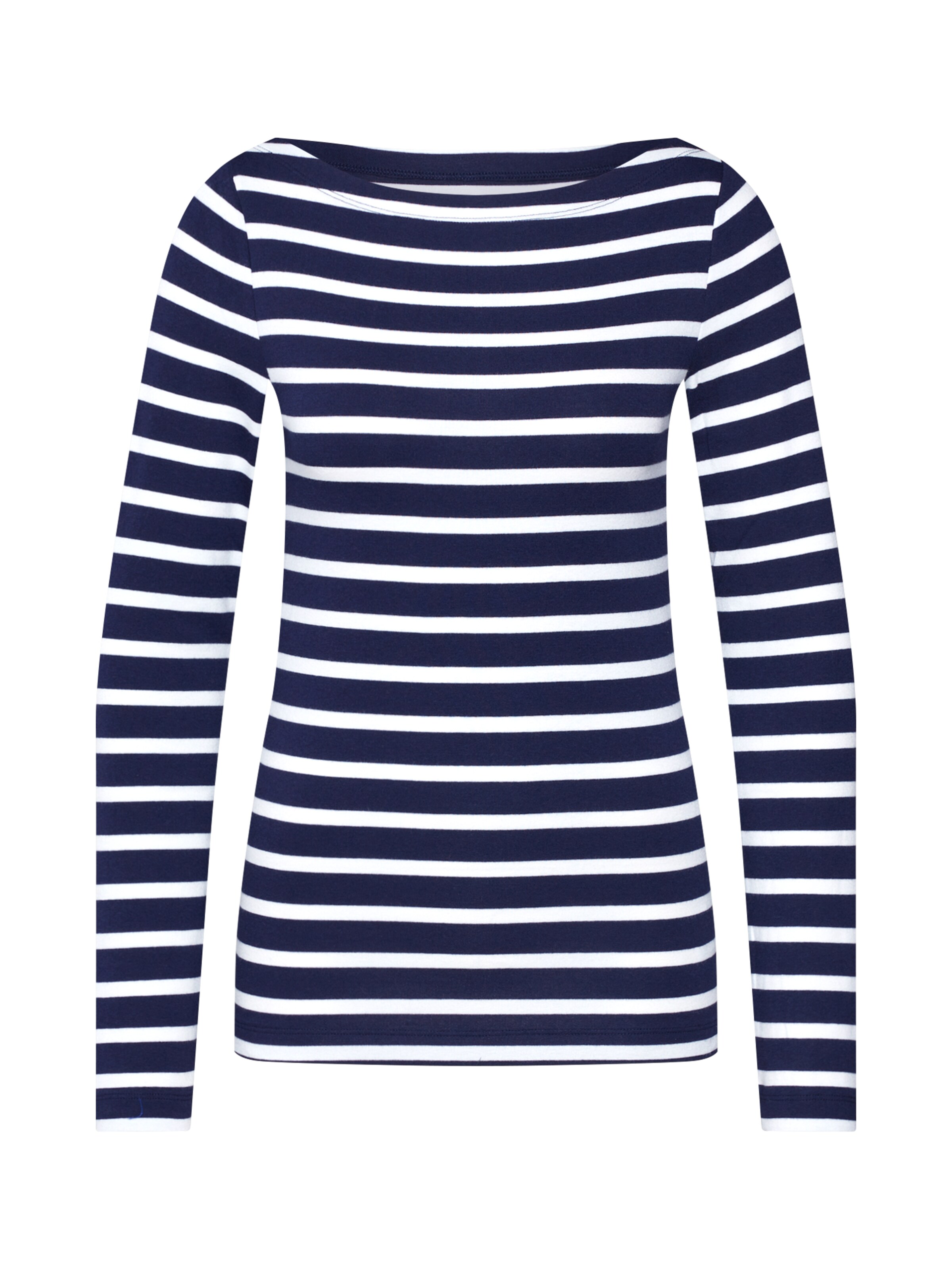 GAP - Shirt 'LS MOD BOAT STR' in de kleur Navy