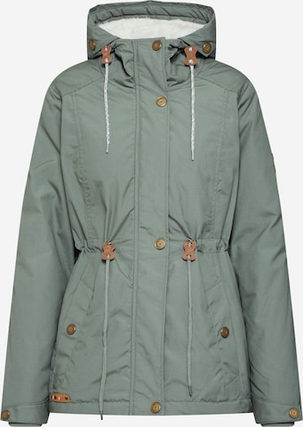 Iriedaily Winterparka 'Hopi Kishory' in Groen: voorkant