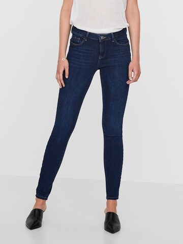 VERO MODA Skinny Jeans in Blauw: voorkant