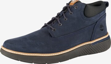 TIMBERLAND Veterboots in Blauw: voorkant