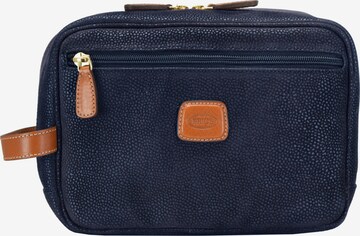 Bric's Toiletry Bag in Blue: front